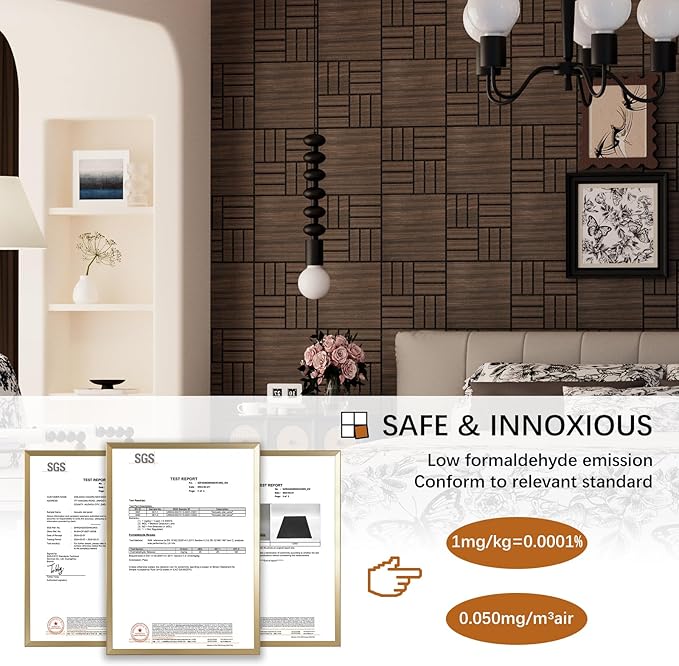 ARMURO 4 Packs Acoustic Wall Panels - Image 3
