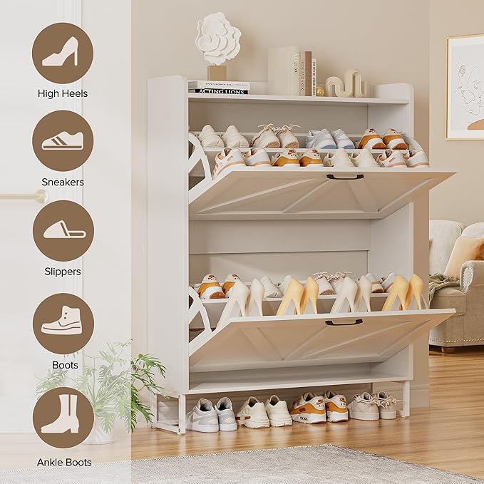 EOYUTLLY Shoe Cabinet for Entryway - Image 3