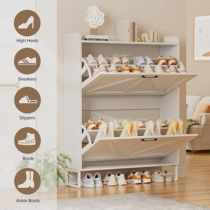 EOYUTLLY Shoe Cabinet for Entryway - Image 3