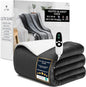 Heated Blanket Electric Luxurious Fleece Queen Blanket, 9 Heat Settings & 12H by GetTrend