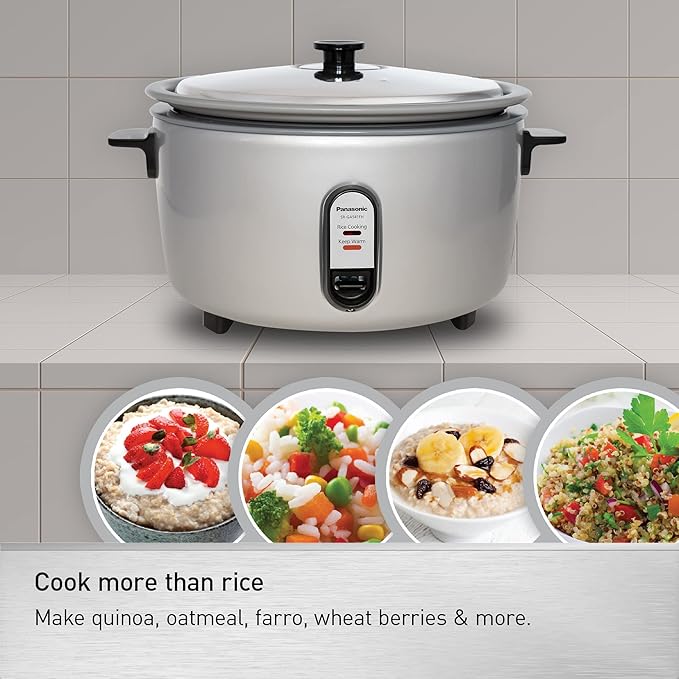 Panasonic Commercial Electric Rice Cooker, 120V Extra-Large Capacity 60-Cup - Image 4