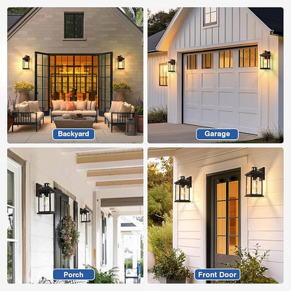 VIANIS Advanced Motion Sensor Light Outdoor, Large Bronze Exterior Lighting - Image 9