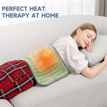 Electric Heating Pad for Pain Relief, Soft Heat Wrap for Neck, Moist/Dry Heat - Image 5