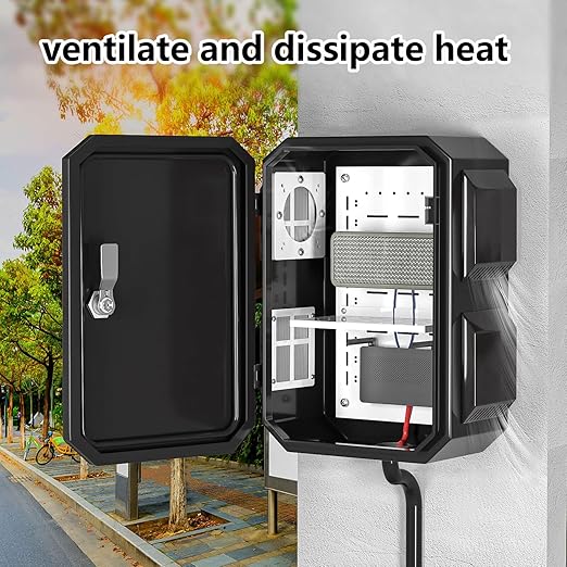 Outdoor Electrical Box, Cold-Rolled Steel Plate, Aluminum Alloy Back Beam - Image 3
