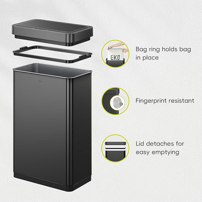 EKO Mirage X 80 Liter / 21.1 Gallons Motion Sensor Trash Can, Automatic Large - Image 6