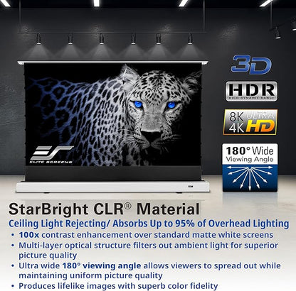Elite Screens Kestrel Tab-Tension CLR, 121 inch 16:9, Ultra-Short Throw Ceiling - Image 3