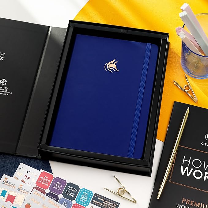 Clever Fox Planner Premium Edition – Undated Luxurious Weekly & Monthly Planner - Image 7