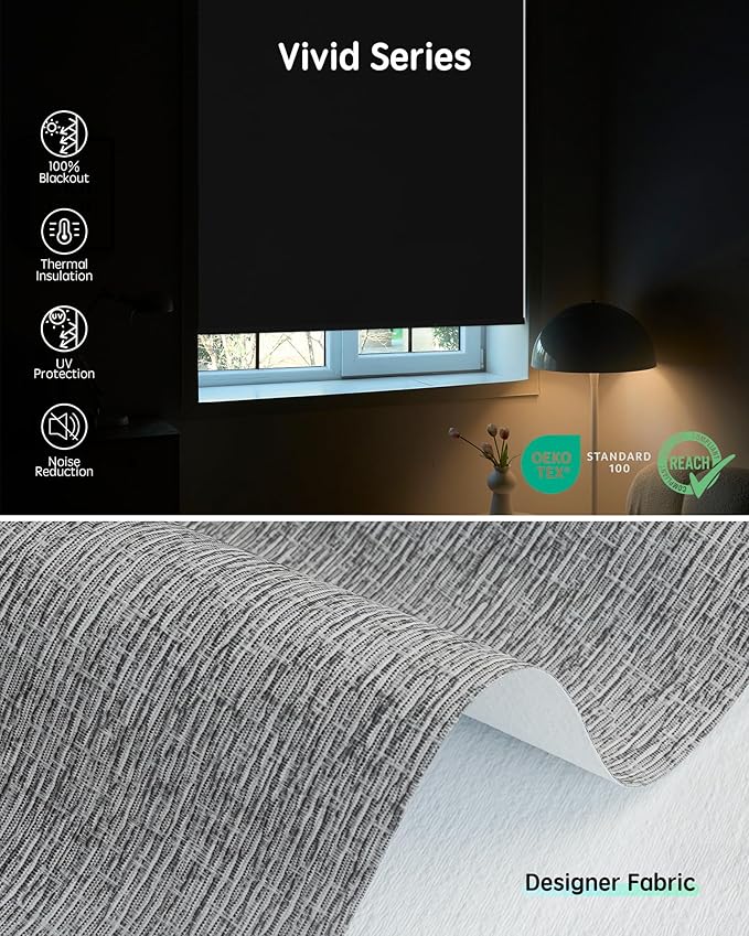 Yoolax Motorized Blinds with Remote, Smart Blinds - Image 6