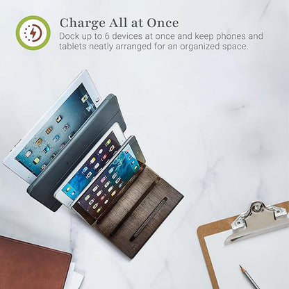 Prosumer's Choice Multi Device Charging Station Wood - Image 3