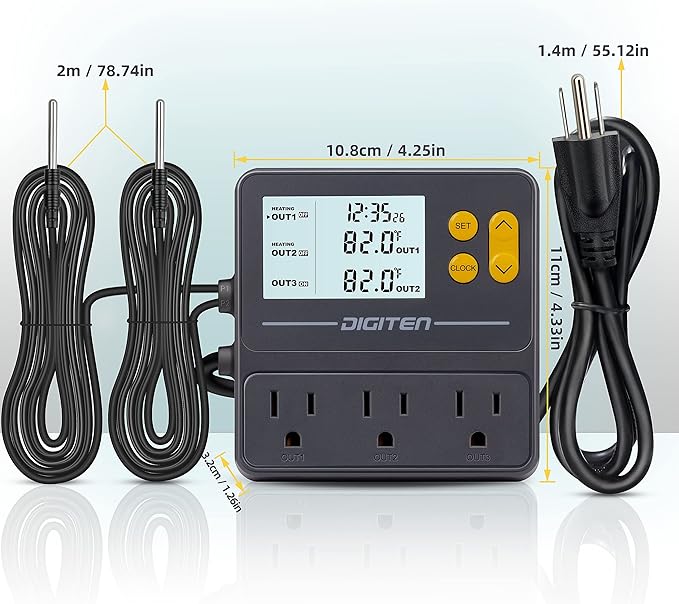 DIGITEN Reptile Temperature Controller - Image 6