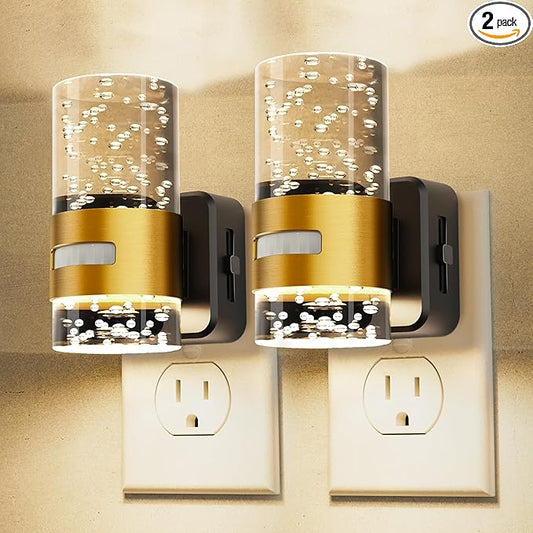 L LOHAS LED Motion Sensor Night Light, Dimmable Night Lights Plug into Wall by LLOHASLED