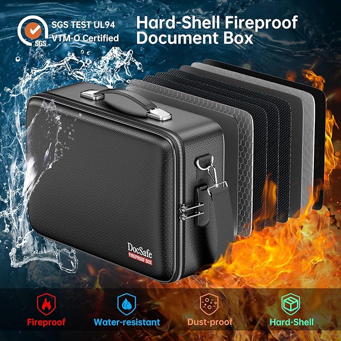 DocSafe Fireproof Document Box - Image 2