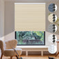HOMEDEMO Cellular Shades Cordless Beige-Blackout 27" W x 64" H | Honeycomb Shade Blinds, Thermal Insulated Noise Reduction for Windows Inside & Outside Mount