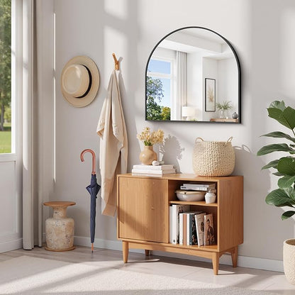 CIRCUMI Arched Wall Mirror, Metal Frame, Large Size - Image 4