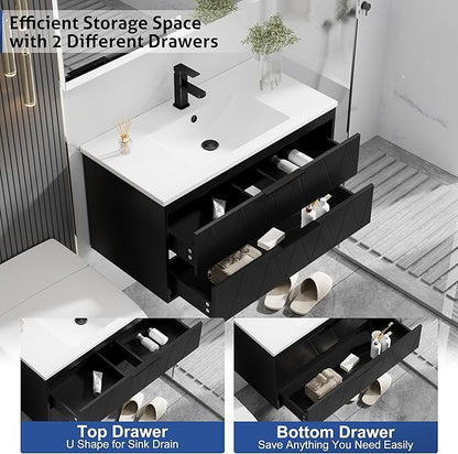 eclife 36" Bathroom Vanities Cabinet - Image 3