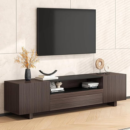 Epecoya TV Stand with Storage Cabinets by YourCozyUpgradeAwaits
