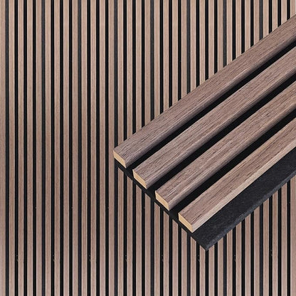 NeatiEase Wood Wall Panels, 9 Feet Acoustic Slat Wall Panels - Image 6