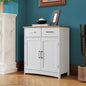 Buffet Cabinet with Storage, Coffee Bar Cabinet 26 x 30 Inches, Oak Top by VANIRROR