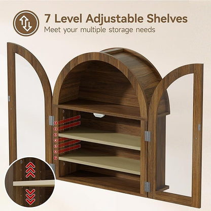 HOACT Arch Bathroom Wall Cabinet - Image 3