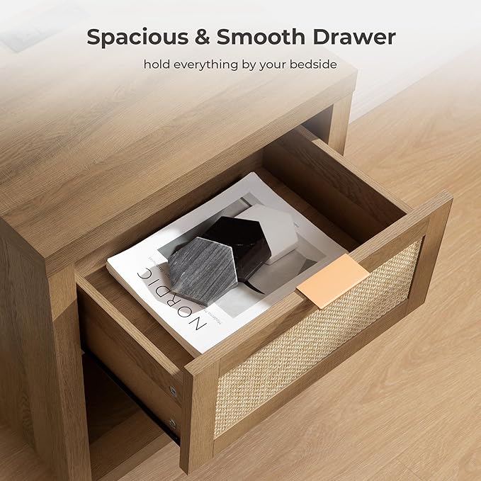 SICOTAS Rattan Night Stand - Image 4
