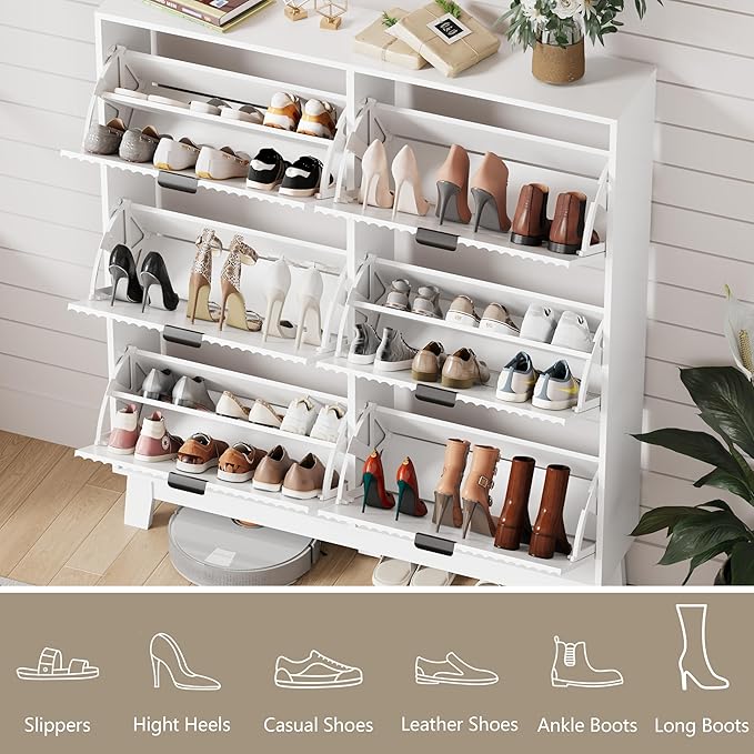 Shoe Cabinet Storage for Entryway - Image 3