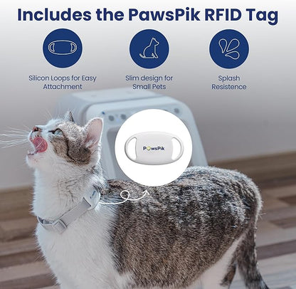 PawsPik Automatic Microchip RFID Cat Feeder, ISO Microchip & PawsPik RFID Tag - Image 6