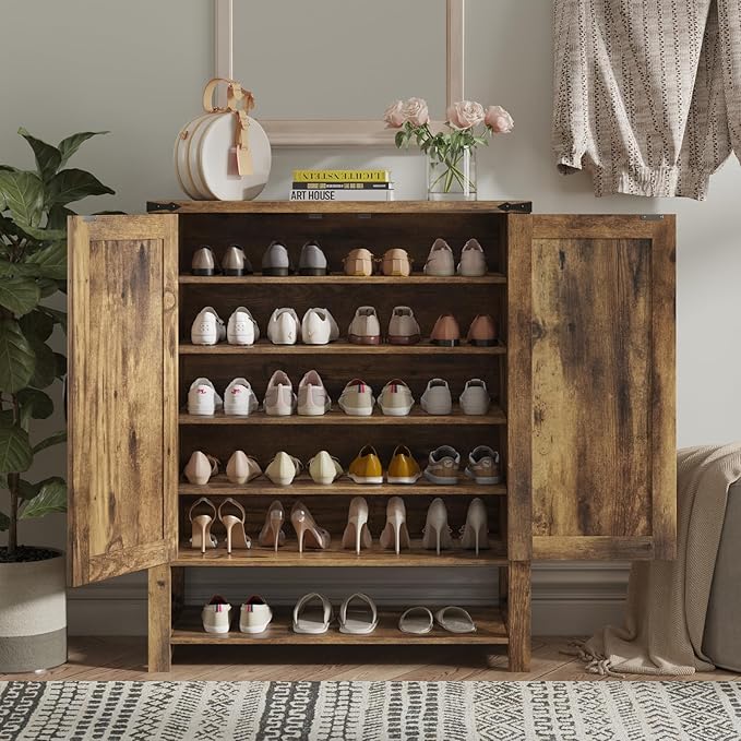 Maupvit 6-Tier Shoe Cabinet - Image 4