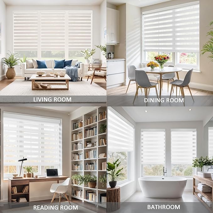 COOLWINDS Motorized Zebra Blinds - Image 6