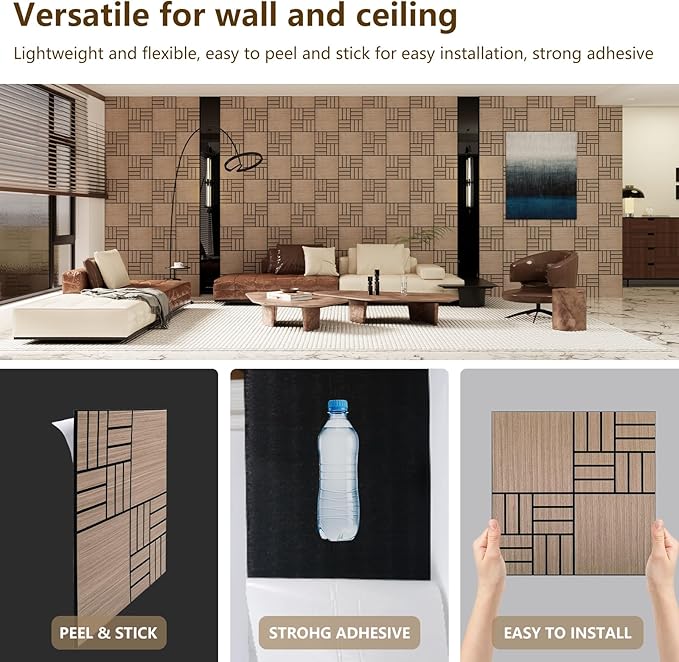 ARMURO 4 Packs Acoustic Wall Panels - Image 6