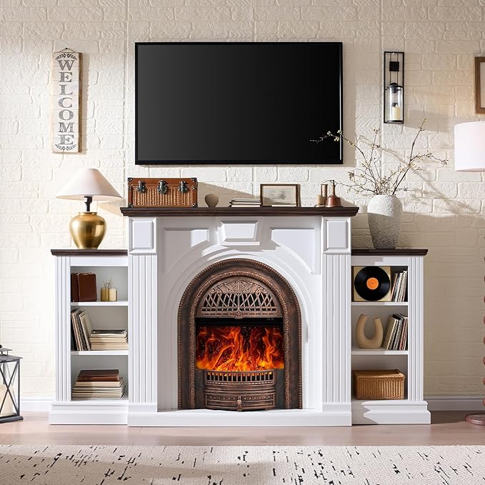 Farmhouse Electric Fireplace - Image 2