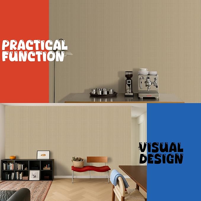 5 Pack Acoustic Panels, 47.2x23.6x0.4 inch Acoustical Wall Panels, Large - Image 9
