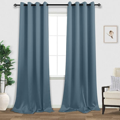 KOUFALL 108 Inch Long Blackout Curtains - Image 3