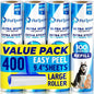 PetLovers Extra Sticky Floor Lint Roller 4 Pack of Refills Only by PetLovers