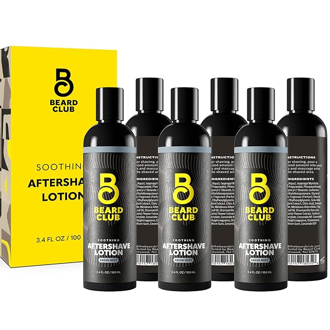 The Beard Club Aftershave for Men – Soothing After Shave Lotion for Men by TheBeardClub