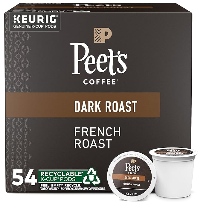 Peet's Coffee, Dark Roast Keurig K-Cup Pods by Peet%E2%80%99sCoffee