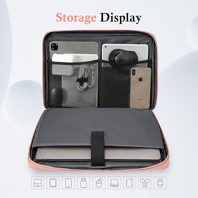 Laptop Sleeve Case, 15.6 17.3 14 13.3 12.3 inch TSA Laptop Sleeve Computer - Image 5