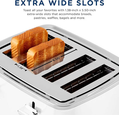 GE 4 Slice Toaster | Extra Wide Slots - Image 3