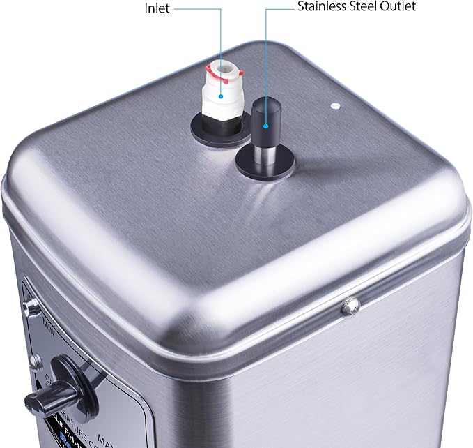 Ready Hot Compact Instant Hot Water Dispenser, Stainless Steel Tank, Wall - Image 5