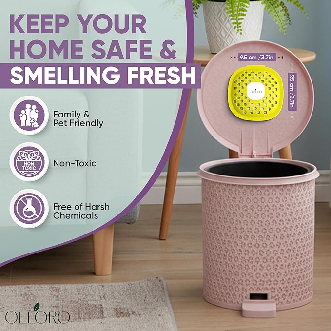 Trash Can Deodorizer & Odor Eliminator – Activated Charcoal Stick-On Odor - Image 6