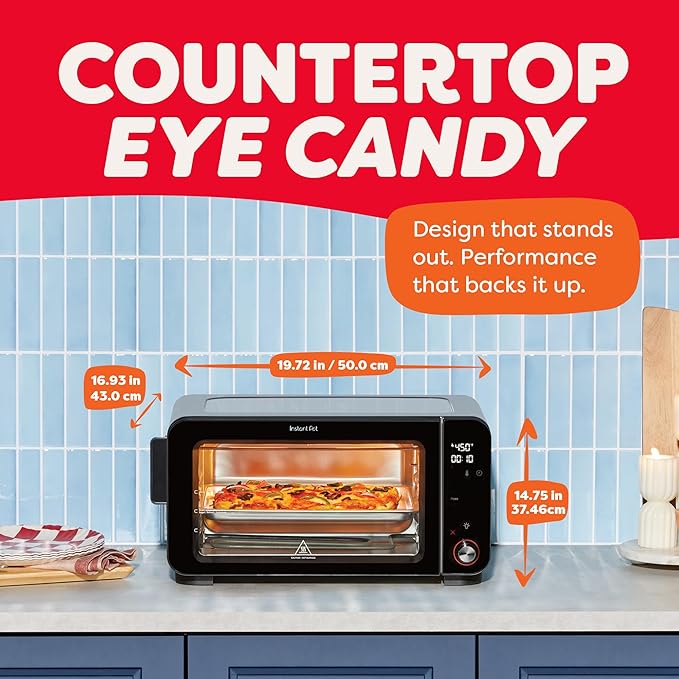 Instant Pot No Preheat Required* 6-Slice Air Fryer Toaster Oven - Image 10