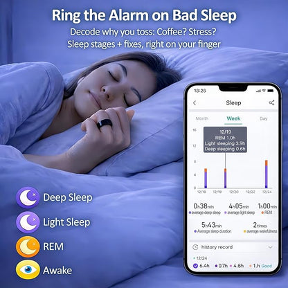Smart Ring Health & Fitness Tracker - Image 3