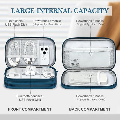 FYY Electronic Organizer, Travel Cable Organizer Bag Pouch Electronic - Image 3