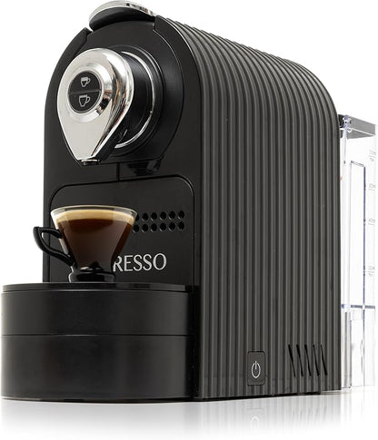 Mixpresso Black Espresso Coffee Machine – Compact 1400W Single Serve Coffee by Mixpresso