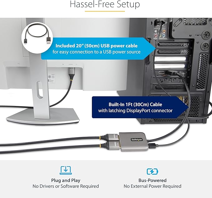 StarTech.com DP to Dual HDMI MST HUB - Image 6