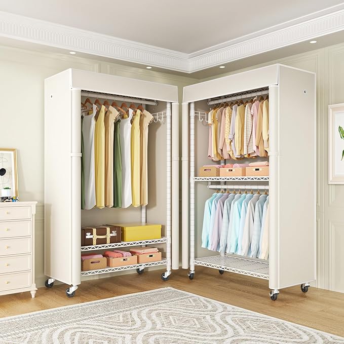 FUTASSI White Clothing Rack - Image 6