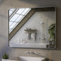 ISKM 36"x 30" Silver Bathroom Mirror by ISKM-IStillKeepMovin