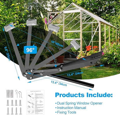 Greenhouse Vent Automatic Opener Greenhouse Accessories Window Opener Auto Vent - Image 5