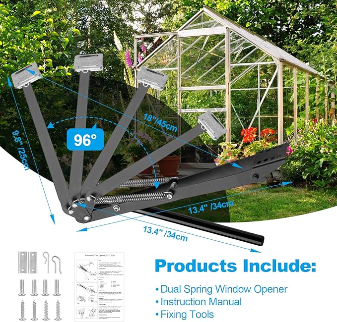 Greenhouse Vent Automatic Opener Greenhouse Accessories Window Opener Auto Vent - Image 4