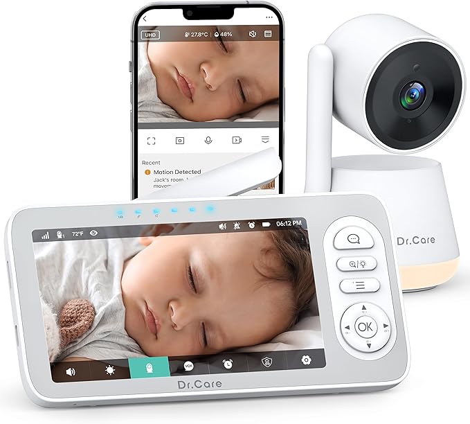 Dr.Care LumiView Plus Smart WiFi Baby Monitor by DrCare