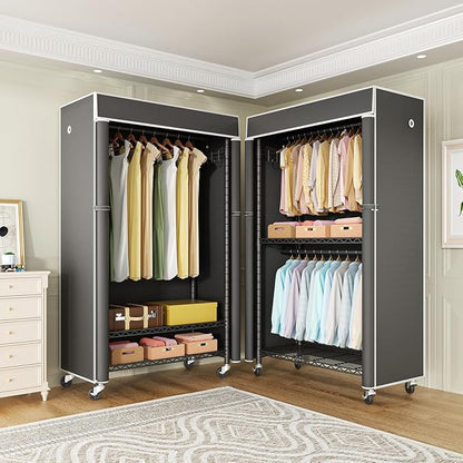 FUTASSI Black Clothing Rack - Image 6